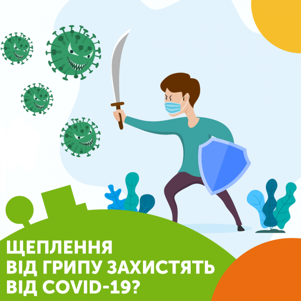 Щеплення від грипу захистять від COVID-19?