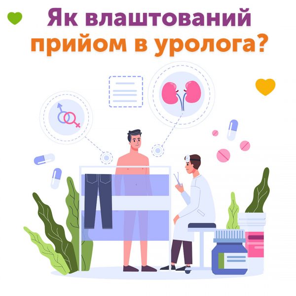 Як проходить прийом уролога?